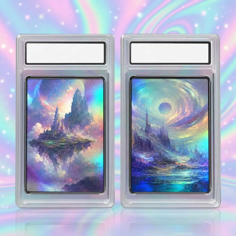PSA 9 Pikachu ex & Mew ex — Slab Duo