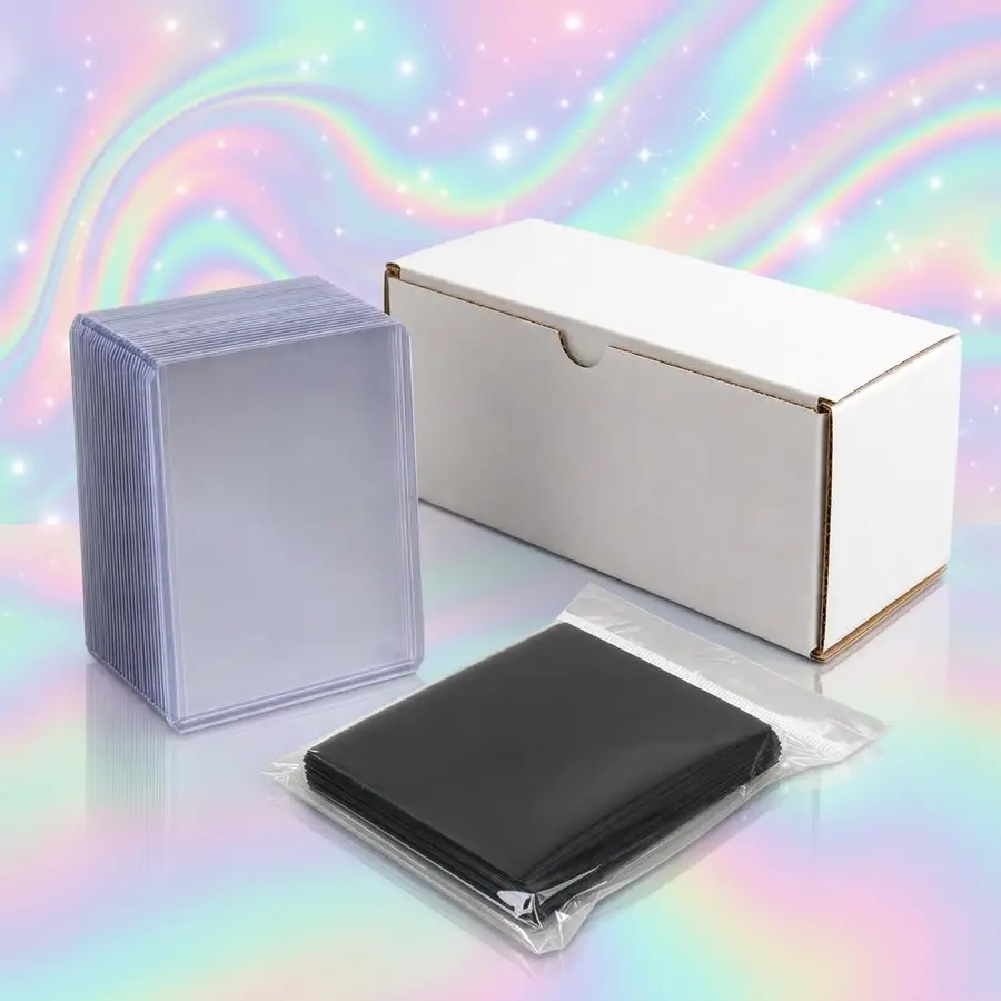Card Protection Kit — 200 Sleeves + 50 Toploaders